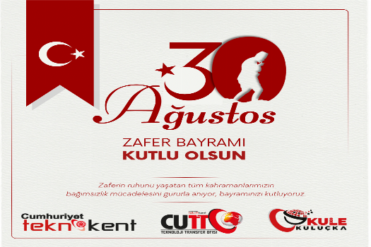 30 Ağustos Zafer Bayramı Kutlu Olsun 